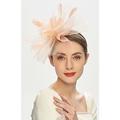 fascinators casque plumes dentelle tea party kentucky derby melbourne cup cocktail royal astcot mariage avec appliques tulle casque chapeaux