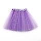 Femme Jupe Tutu Mini Taille haute Jupes Tulle scintillant Couleur Pleine Rendez-vous Vacances Eté Tulle Mode Décontractées Briant Noir Jaune Rose Claire Rouge