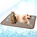 chien tapis de refroidissement d'été pad tapis pour chiens chat couverture canapé respirant pet chien lit d'été lavable pour petit moyen grand chiens voiture