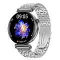 Ja02 montre intelligente femmes 1.28 amoled ecgppg fréquence cardiaque acide urique lipides sanguins bande de moniteur de rayonnement de glycémie non invasive