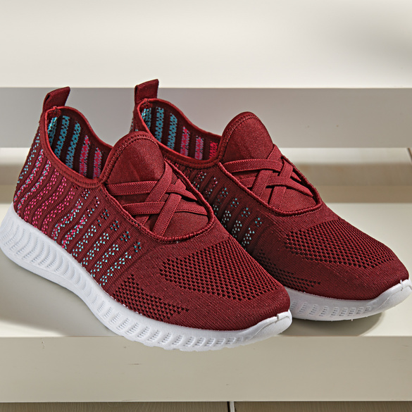Sneaker elastisch, bordeaux Image