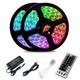 LED Strip Lights RGB 10M Tiktok Lights 2835 SMD 600 LED String Tape 44 Key IR Remote control LED Ribbon Tape Under Cabinet Cupboard Decoration