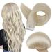 Full Shine Tape in Hair Extensions Real Human Hair 60 Platinum Blonde Tape in Hair Extensions Human Hair 16 Inch Invisible Tape in Extensions 50g Extensions Human Hair Natural 20 Pcs 16 Inch 1 60 Platinum Blonde