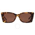 Solid Irregular Sunglasses Ty7189u 147473 52 - Black - Tory Burch Sunglasses