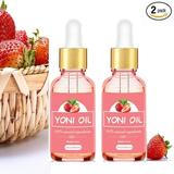 PURJKPU Strawberry Feminine Oil Yoni Essential Oil 1.02 Fl Oz for Women Ph Balance & Remove Odor Vaginal Oil for Vaginal Moisturizer