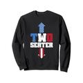 Zweisitzer Lustig USA 4. Juli Party Frech Erwachsene Sweatshirt