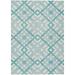 Addison Rugs Chantille ACN616 Teal 3 x 5 Indoor Outdoor Area Rug Easy Clean Machine Washable Non Shedding Bedroom Living Room Dining Room Kitchen Patio Rug