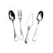 Couzon Vendome Hostess 4 Piece Flatware Set, Service for 1 Stainless Steel in Gray | Wayfair 882310