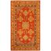 Brown/Red 91 x 50 W in Rug - Doris Leslie Blau Vintage 4'2" x 7'7" Vintage Khotan "Samarkand" Red Handmade Wool Rug Wool | 91 H x 50 W in | Wayfair