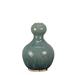 DYAG East Asian Classic Handmade Porcelain Table Vase in Blue/Green | 17 H x 11 W x 11 D in | Wayfair DEPP2211