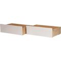 QCAI Under Bed Drawers (Set of 2) Twin/Full White