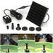 Solar Fountain Pump Solar Panel Powered Garden Fountain Submersible Pump Watering Kit for Fish Pond Pool Pool/Fountain Pump