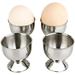 4 egg cups in stainless steel Stainless steel egg tray kitchen gadget