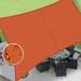 LOVE STORY Custom Size Waterproof 4 x4 Orange Red Sun Shade Sail Canopy Awning UV Blockage for Outdoor Patio Garden Backyard (Customized)