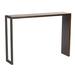 Lake Shore Console Table Plastic in Brown/Red John Strauss Furniture Design, Ltd | 34 H x 72 W x 11 D in | Wayfair LS2211-72-34-M-SF