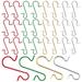 Ornament Hangers Multifunctional Metal S-hook Kitchen Hooks up Galvanized Wire 120 Pcs