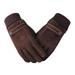 Etereauty Men s Winter Leather Gloves Thick Warm Fleece Windproof Gloves Cold Proof Thermal Mittens - for Dress Driving Cycling Motorcycle Camping