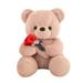 TUWABEII Mother s Day Gift For Girlfriend Rose Doll Plush Toy Children s Birthday Gift Mother s Day s Gift for Kids