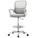 Inbox Zero Macarther Mesh Office Chair Upholstered/Mesh in Gray | 48 H x 23 W x 20 D in | Wayfair 85A460233D994D09BA350D267DD82CD1