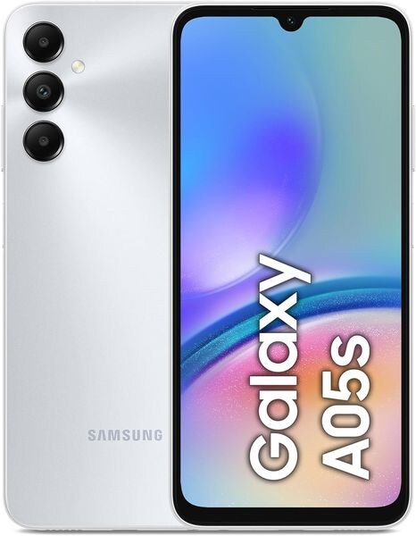 Samsung SM-A057 Galaxy A05s LTE 4GB RAM 64GB Dual Sim Silber EU Image