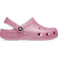 Crocs Pink Tweed Glitter Kids' Classic Glitter Clog Shoes