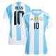 Argentina adidas Home Shirt 2024 - Womens with Messi 10 printing