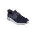 Wide Width Men's Skechers® Street Delson by Skechers in Navy (Size 13 W)