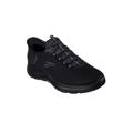 Wide Width Men's Skechers® Summit Slip-Ins by Skechers in Black (Size 14 W)