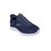 Wide Width Men's Skechers® Summit Slip-Ins by Skechers in Navy (Size 10 W)