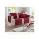 Hussen-Set Hussen Gr. Sessel- oder Sofaschoner 50 cm x 200 cm, Kunstfaser, rot (dunkelrot) Hussen