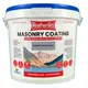 Kingfisher Building Products Weatherflex Smooth Premium Masonry Paint - 10L - Bassenthwaite Grey - For Brick, Stone, Concrete Block, Concrete, Render