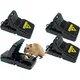 Mantraraj 4Pack Mouse Traps Bait Mice Vermin Rodent Pest Reusable Control Mousetrap Catcher For Indoors And Outdoors