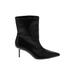 Zara Boots: Black Solid Shoes - Women's Size 41 - Pointed Toe