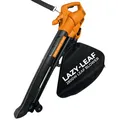 Lazy-Leaf Electric Leaf Blower 3000W, 6 Speeds, Lightweight, 12M Cable, 45L Bag- Garden Vacuum & Shredder 3-In-1