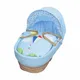 Kinder Valley Blue Kite Baby Moses Basket Bedding Set For Newborn Baby Boy