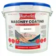 Kingfisher Building Products Weatherflex Smooth Premium Masonry Paint - 10L - Warm White - For Brick, Stone, Concrete Block, Concrete, Render