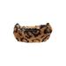 Spirit Hoods Belt Bag: Embossed Brown Leopard Print Bags