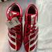Adidas Shoes | - Men’s Adidas Malice D Football Cleats Size 15 New With Tag | Color: Red/White | Size: 15