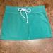 J. Crew Skirts | J. Crew Kelly Green Soft Cotton Stretch Knit Drawstring Waist Mini Skater Skirt | Color: Green | Size: M