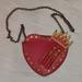 Disney Bags | Disney Store Descendants Evie Red Heart Tiara Crown Purse Crossbody Bag Vintage | Color: Red | Size: Os