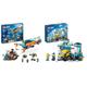 LEGO City Forscher-U-Boot Spielzeug, Unterwasser-Set mit Drohne, Mech & City Autowaschanlage, Set mit Spielzeugauto für Kinder ab 6 Jahren, Jungen & Mädchen