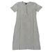 J. Crew Dresses | J. Crew Midi Henley Knit T-Shirt Dress Heather Gray Small | Color: Gray | Size: S