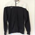 Nike Jackets & Coats | Nike Dri Fit Zip Up Jacket Black And White Medium Workout Jacket | Color: Black/White | Size: M