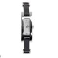 Gucci Accessories | Gucci Stainless Steel & Leather 3900 Series 12 Mm Mother Of Pearl Diamond Watch | Color: Black/Silver | Size: Os