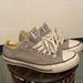 Converse Shoes | Converse All Star Shoes Lace Up Gray Athletic Sneakers Womens Size 7 | Color: Gray | Size: 7