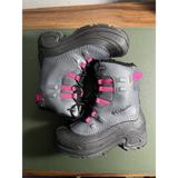 Columbia Shoes | Columbia Bugaboot Celsius Snow Boots Gray Black & Pink Size 1 | Color: Black/Gray/Pink | Size: 1g