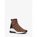 Michael Kors Shoes | Michael Michael Kors Skyler Logo Stretch Knit Sock Sneaker 8.5 Chocolate New | Color: Brown | Size: 8.5