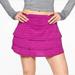 Athleta Shorts | Athleta Stripe Swagger Skort Tennis Run Gym Training Size Large | Color: Pink | Size: L