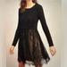 Anthropologie Dresses | Anthropologie Black Dress, Xs | Color: Black | Size: Xs