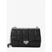 Michael Kors Bags | Michael Kors Soho Extra-Large Quilted Leather Shoulder Bag One Size Black | Color: Black | Size: Os